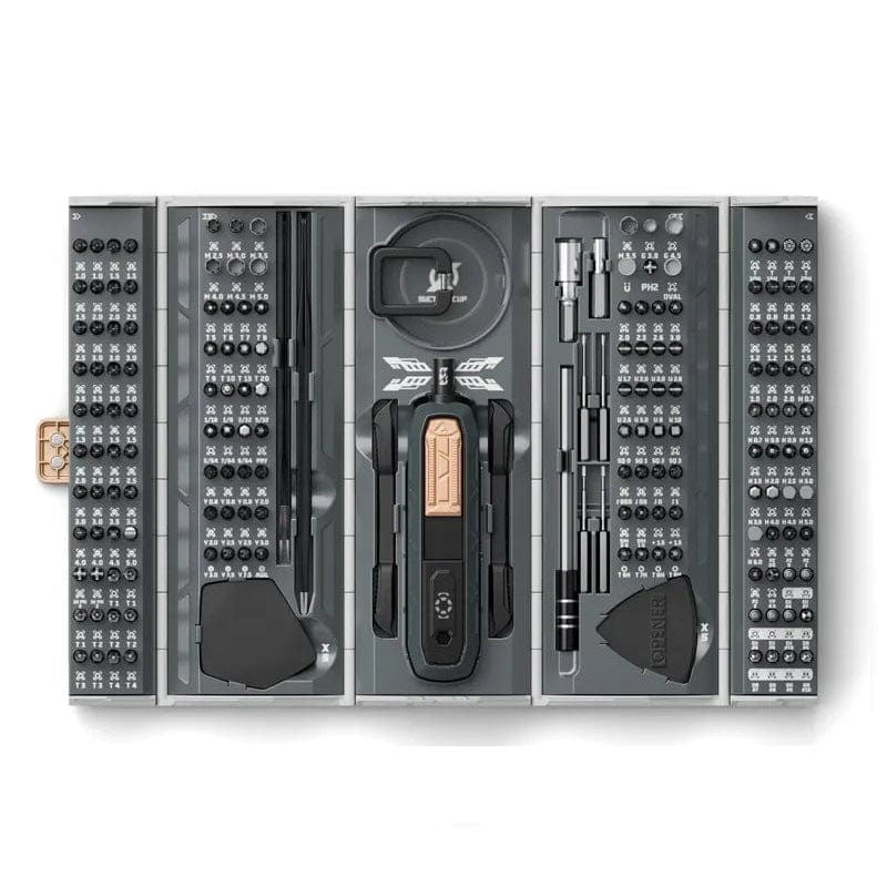 WooLeapStore 180 in 1 Precision Screwdriver Set Magnetic Screwdriver Bits