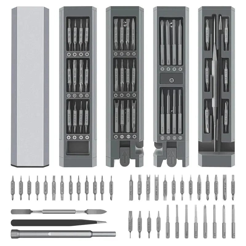 WooLeapStore 71 in 1 71 in 1 Precision Screwdriver Set Double Magnetic Torx Hex Screw Driver Bits Mini Screwdriver Multifunctional Repair Tool Kit