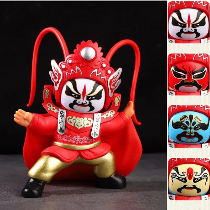 WooLeapStore 9 / China Sichuan opera face China Chinese Style Fortune Face Change Crafts Ornament Landscape Home Decor Accessories Gifts