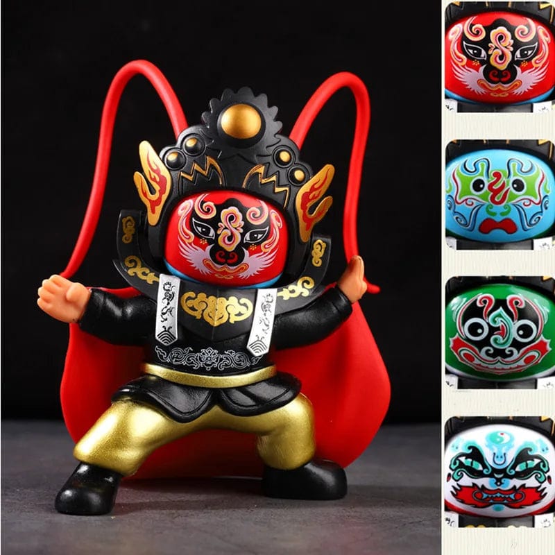 WooLeapStore 12 / China Sichuan opera face China Chinese Style Fortune Face Change Crafts Ornament Landscape Home Decor Accessories Gifts